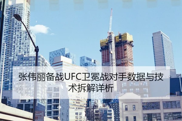 张伟丽备战UFC卫冕战对手数据与技术拆解详析